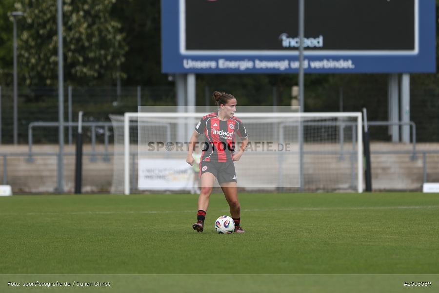 sport, action, Stadion am Brentanobad, SGE, Fussball, Frankfurt, Eintracht Frankfurt II, DFB, Borussia Mönchengladbach, BGM, 24.08.2025, 2. Frauen-Bundesliga - Bild-ID: 2503539