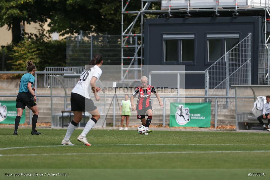 sport, action, Stadion am Brentanobad, SGE, Fussball, Frankfurt, Eintracht Frankfurt II, DFB, Borussia Mönchengladbach, BGM, 24.08.2025, 2. Frauen-Bundesliga - Bild-ID: 2503540 sport, action, Stadion am Brentanobad, SGE, Fussball, Frankfurt, Eintracht Frankfurt II, DFB, Borussia Mönchengladbach, BGM, 24.08.2025, 2. Frauen-Bundesliga - Bild-ID: 2503540