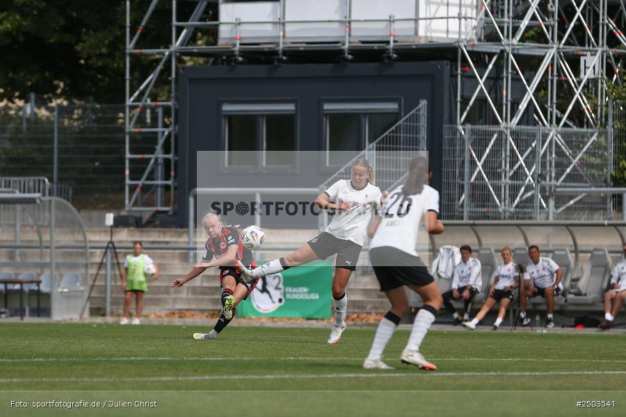 sport, action, Stadion am Brentanobad, SGE, Fussball, Frankfurt, Eintracht Frankfurt II, DFB, Borussia Mönchengladbach, BGM, 24.08.2025, 2. Frauen-Bundesliga - Bild-ID: 2503541