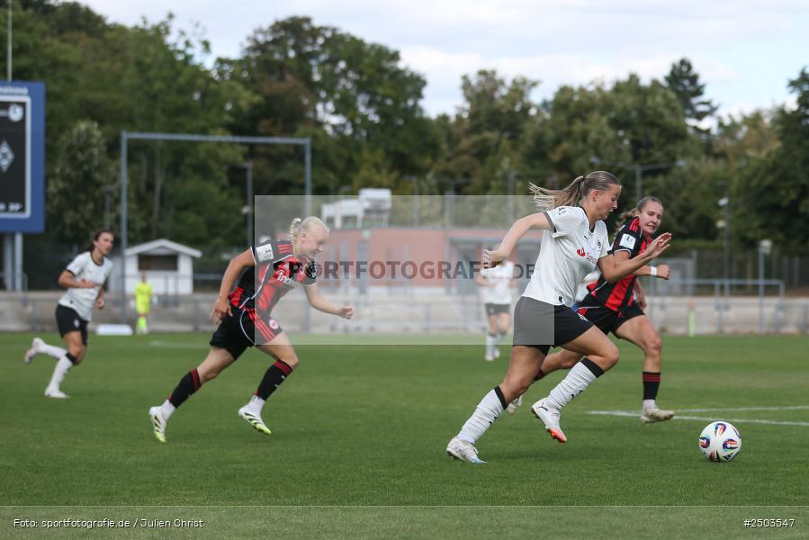sport, action, Stadion am Brentanobad, SGE, Fussball, Frankfurt, Eintracht Frankfurt II, DFB, Borussia Mönchengladbach, BGM, 24.08.2025, 2. Frauen-Bundesliga - Bild-ID: 2503547 sport, action, Stadion am Brentanobad, SGE, Fussball, Frankfurt, Eintracht Frankfurt II, DFB, Borussia Mönchengladbach, BGM, 24.08.2025, 2. Frauen-Bundesliga - Bild-ID: 2503547