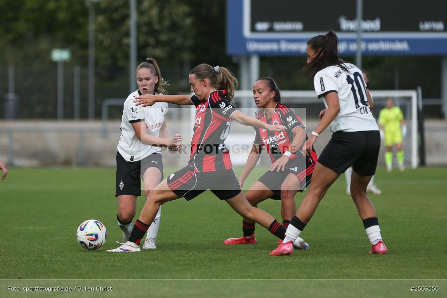 sport, action, Stadion am Brentanobad, SGE, Fussball, Frankfurt, Eintracht Frankfurt II, DFB, Borussia Mönchengladbach, BGM, 24.08.2025, 2. Frauen-Bundesliga - Bild-ID: 2503550 sport, action, Stadion am Brentanobad, SGE, Fussball, Frankfurt, Eintracht Frankfurt II, DFB, Borussia Mönchengladbach, BGM, 24.08.2025, 2. Frauen-Bundesliga - Bild-ID: 2503550