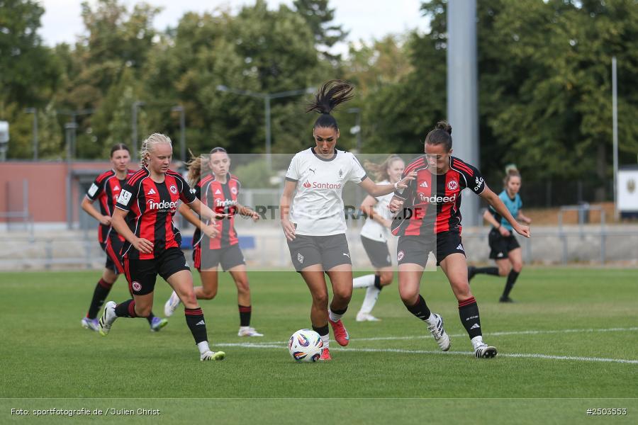 sport, action, Stadion am Brentanobad, SGE, Fussball, Frankfurt, Eintracht Frankfurt II, DFB, Borussia Mönchengladbach, BGM, 24.08.2025, 2. Frauen-Bundesliga - Bild-ID: 2503553 sport, action, Stadion am Brentanobad, SGE, Fussball, Frankfurt, Eintracht Frankfurt II, DFB, Borussia Mönchengladbach, BGM, 24.08.2025, 2. Frauen-Bundesliga - Bild-ID: 2503553