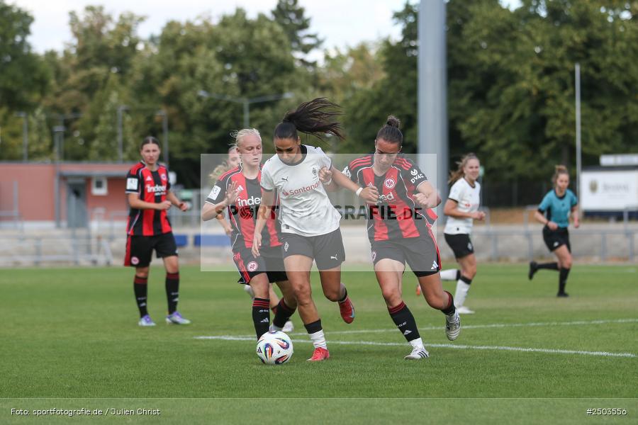 sport, action, Stadion am Brentanobad, SGE, Fussball, Frankfurt, Eintracht Frankfurt II, DFB, Borussia Mönchengladbach, BGM, 24.08.2025, 2. Frauen-Bundesliga - Bild-ID: 2503556 sport, action, Stadion am Brentanobad, SGE, Fussball, Frankfurt, Eintracht Frankfurt II, DFB, Borussia Mönchengladbach, BGM, 24.08.2025, 2. Frauen-Bundesliga - Bild-ID: 2503556