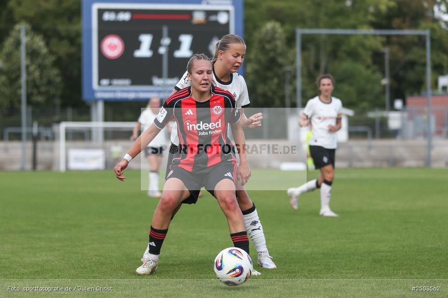 sport, action, Stadion am Brentanobad, SGE, Fussball, Frankfurt, Eintracht Frankfurt II, DFB, Borussia Mönchengladbach, BGM, 24.08.2025, 2. Frauen-Bundesliga - Bild-ID: 2503562 sport, action, Stadion am Brentanobad, SGE, Fussball, Frankfurt, Eintracht Frankfurt II, DFB, Borussia Mönchengladbach, BGM, 24.08.2025, 2. Frauen-Bundesliga - Bild-ID: 2503562