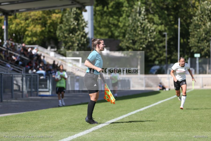 sport, action, Stadion am Brentanobad, SGE, Fussball, Frankfurt, Eintracht Frankfurt II, DFB, Borussia Mönchengladbach, BGM, 24.08.2025, 2. Frauen-Bundesliga - Bild-ID: 2503563