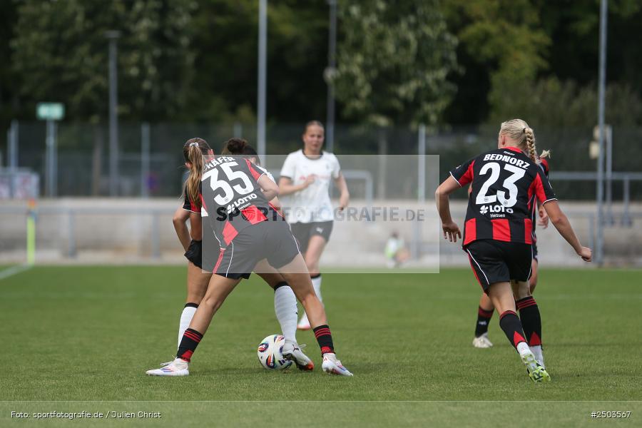 sport, action, Stadion am Brentanobad, SGE, Fussball, Frankfurt, Eintracht Frankfurt II, DFB, Borussia Mönchengladbach, BGM, 24.08.2025, 2. Frauen-Bundesliga - Bild-ID: 2503567 sport, action, Stadion am Brentanobad, SGE, Fussball, Frankfurt, Eintracht Frankfurt II, DFB, Borussia Mönchengladbach, BGM, 24.08.2025, 2. Frauen-Bundesliga - Bild-ID: 2503567