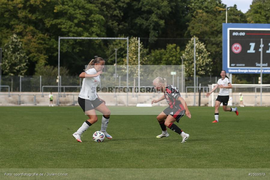 sport, action, Stadion am Brentanobad, SGE, Fussball, Frankfurt, Eintracht Frankfurt II, DFB, Borussia Mönchengladbach, BGM, 24.08.2025, 2. Frauen-Bundesliga - Bild-ID: 2503573 sport, action, Stadion am Brentanobad, SGE, Fussball, Frankfurt, Eintracht Frankfurt II, DFB, Borussia Mönchengladbach, BGM, 24.08.2025, 2. Frauen-Bundesliga - Bild-ID: 2503573