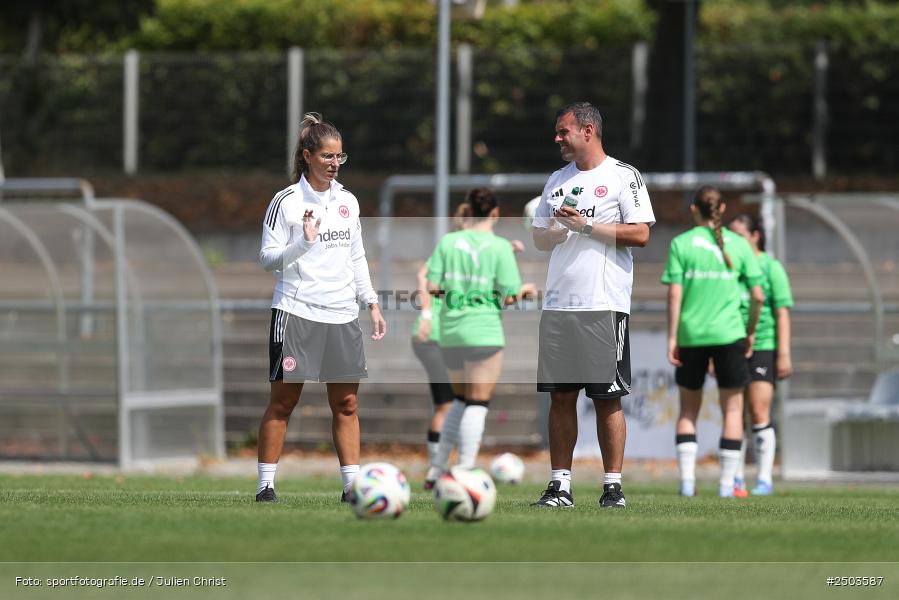 sport, action, Stadion am Brentanobad, SGE, Fussball, Frankfurt, Eintracht Frankfurt II, DFB, Borussia Mönchengladbach, BGM, 24.08.2025, 2. Frauen-Bundesliga - Bild-ID: 2503587