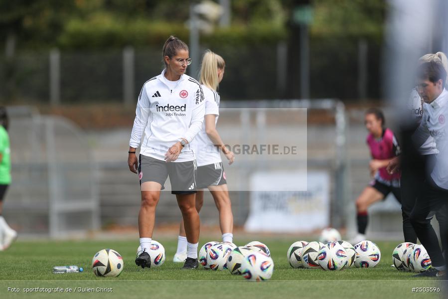 sport, action, Stadion am Brentanobad, SGE, Fussball, Frankfurt, Eintracht Frankfurt II, DFB, Borussia Mönchengladbach, BGM, 24.08.2025, 2. Frauen-Bundesliga - Bild-ID: 2503596
