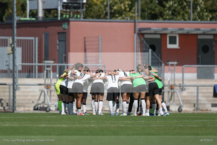 sport, action, Stadion am Brentanobad, SGE, Fussball, Frankfurt, Eintracht Frankfurt II, DFB, Borussia Mönchengladbach, BGM, 24.08.2025, 2. Frauen-Bundesliga - Bild-ID: 2503611