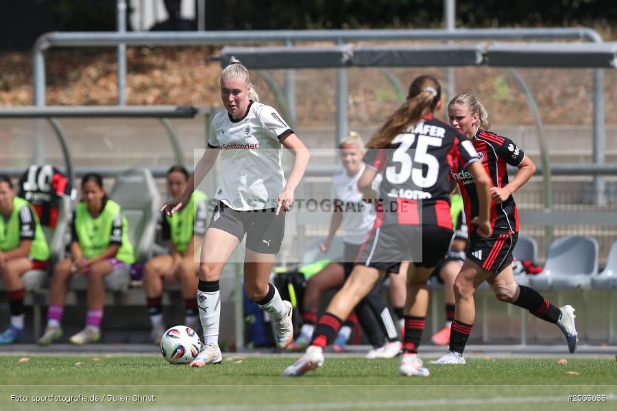 sport, action, Stadion am Brentanobad, SGE, Fussball, Frankfurt, Eintracht Frankfurt II, DFB, Borussia Mönchengladbach, BGM, 24.08.2025, 2. Frauen-Bundesliga - Bild-ID: 2503633 sport, action, Stadion am Brentanobad, SGE, Fussball, Frankfurt, Eintracht Frankfurt II, DFB, Borussia Mönchengladbach, BGM, 24.08.2025, 2. Frauen-Bundesliga - Bild-ID: 2503633