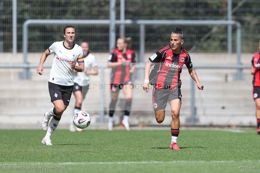 sport, action, Stadion am Brentanobad, SGE, Fussball, Frankfurt, Eintracht Frankfurt II, DFB, Borussia Mönchengladbach, BGM, 24.08.2025, 2. Frauen-Bundesliga - Bild-ID: 2503638 sport, action, Stadion am Brentanobad, SGE, Fussball, Frankfurt, Eintracht Frankfurt II, DFB, Borussia Mönchengladbach, BGM, 24.08.2025, 2. Frauen-Bundesliga - Bild-ID: 2503638