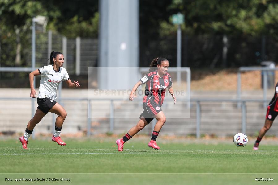 sport, action, Stadion am Brentanobad, SGE, Fussball, Frankfurt, Eintracht Frankfurt II, DFB, Borussia Mönchengladbach, BGM, 24.08.2025, 2. Frauen-Bundesliga - Bild-ID: 2503644 sport, action, Stadion am Brentanobad, SGE, Fussball, Frankfurt, Eintracht Frankfurt II, DFB, Borussia Mönchengladbach, BGM, 24.08.2025, 2. Frauen-Bundesliga - Bild-ID: 2503644