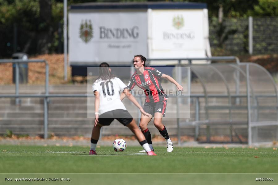 sport, action, Stadion am Brentanobad, SGE, Fussball, Frankfurt, Eintracht Frankfurt II, DFB, Borussia Mönchengladbach, BGM, 24.08.2025, 2. Frauen-Bundesliga - Bild-ID: 2503666
