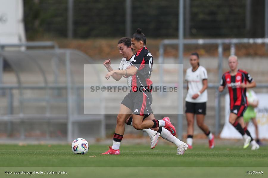 sport, action, Stadion am Brentanobad, SGE, Fussball, Frankfurt, Eintracht Frankfurt II, DFB, Borussia Mönchengladbach, BGM, 24.08.2025, 2. Frauen-Bundesliga - Bild-ID: 2503669