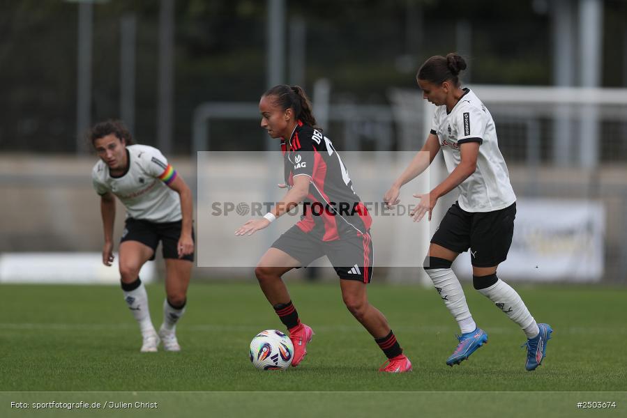 sport, action, Stadion am Brentanobad, SGE, Fussball, Frankfurt, Eintracht Frankfurt II, DFB, Borussia Mönchengladbach, BGM, 24.08.2025, 2. Frauen-Bundesliga - Bild-ID: 2503674