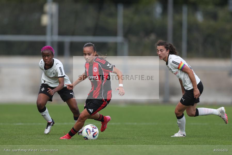 sport, action, Stadion am Brentanobad, SGE, Fussball, Frankfurt, Eintracht Frankfurt II, DFB, Borussia Mönchengladbach, BGM, 24.08.2025, 2. Frauen-Bundesliga - Bild-ID: 2503676 sport, action, Stadion am Brentanobad, SGE, Fussball, Frankfurt, Eintracht Frankfurt II, DFB, Borussia Mönchengladbach, BGM, 24.08.2025, 2. Frauen-Bundesliga - Bild-ID: 2503676
