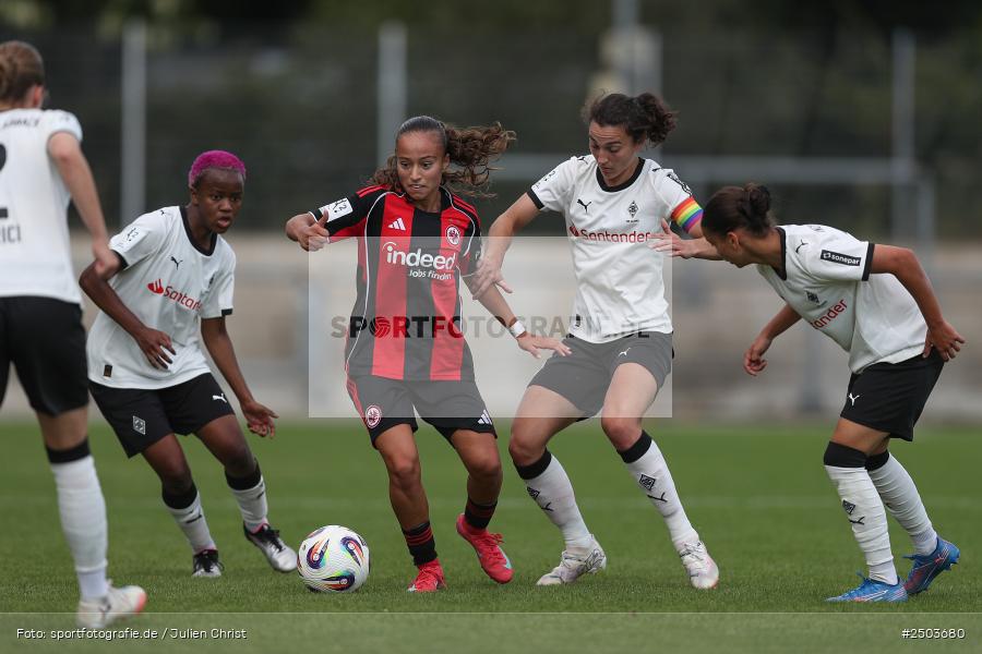 sport, action, Stadion am Brentanobad, SGE, Fussball, Frankfurt, Eintracht Frankfurt II, DFB, Borussia Mönchengladbach, BGM, 24.08.2025, 2. Frauen-Bundesliga - Bild-ID: 2503680 sport, action, Stadion am Brentanobad, SGE, Fussball, Frankfurt, Eintracht Frankfurt II, DFB, Borussia Mönchengladbach, BGM, 24.08.2025, 2. Frauen-Bundesliga - Bild-ID: 2503680