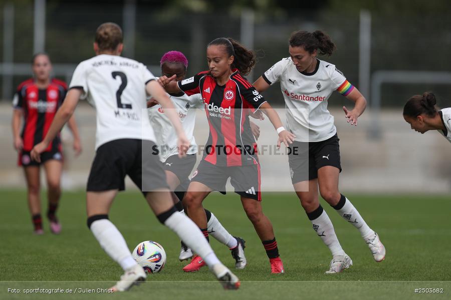 sport, action, Stadion am Brentanobad, SGE, Fussball, Frankfurt, Eintracht Frankfurt II, DFB, Borussia Mönchengladbach, BGM, 24.08.2025, 2. Frauen-Bundesliga - Bild-ID: 2503682 sport, action, Stadion am Brentanobad, SGE, Fussball, Frankfurt, Eintracht Frankfurt II, DFB, Borussia Mönchengladbach, BGM, 24.08.2025, 2. Frauen-Bundesliga - Bild-ID: 2503682
