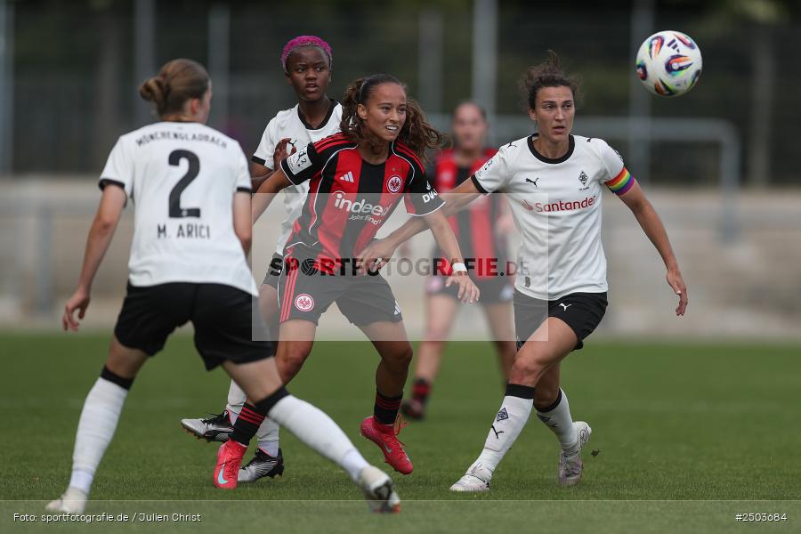 sport, action, Stadion am Brentanobad, SGE, Fussball, Frankfurt, Eintracht Frankfurt II, DFB, Borussia Mönchengladbach, BGM, 24.08.2025, 2. Frauen-Bundesliga - Bild-ID: 2503684 sport, action, Stadion am Brentanobad, SGE, Fussball, Frankfurt, Eintracht Frankfurt II, DFB, Borussia Mönchengladbach, BGM, 24.08.2025, 2. Frauen-Bundesliga - Bild-ID: 2503684