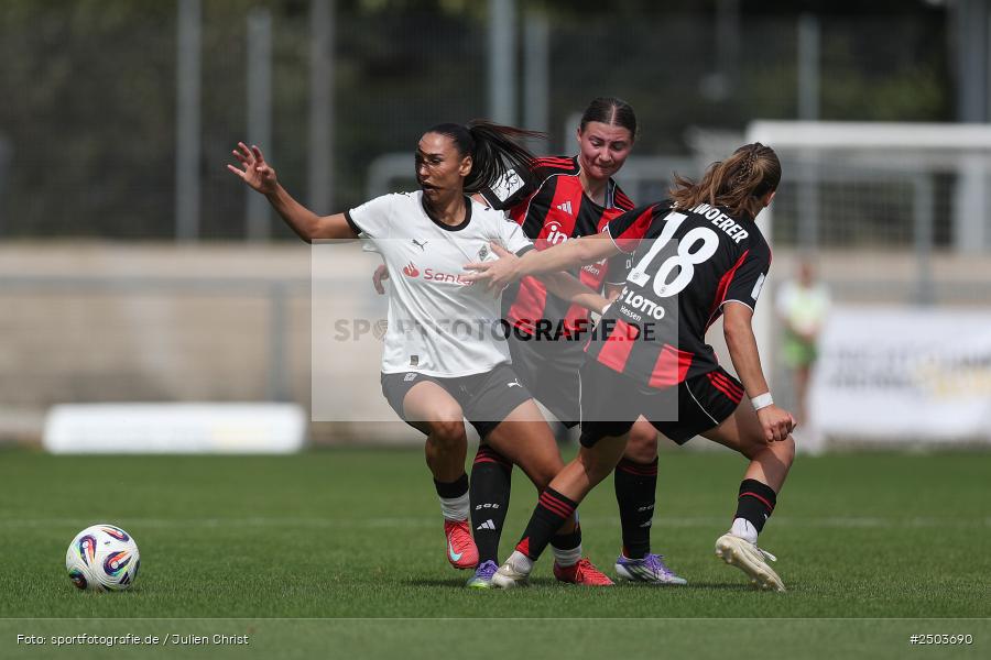 sport, action, Stadion am Brentanobad, SGE, Fussball, Frankfurt, Eintracht Frankfurt II, DFB, Borussia Mönchengladbach, BGM, 24.08.2025, 2. Frauen-Bundesliga - Bild-ID: 2503690 sport, action, Stadion am Brentanobad, SGE, Fussball, Frankfurt, Eintracht Frankfurt II, DFB, Borussia Mönchengladbach, BGM, 24.08.2025, 2. Frauen-Bundesliga - Bild-ID: 2503690