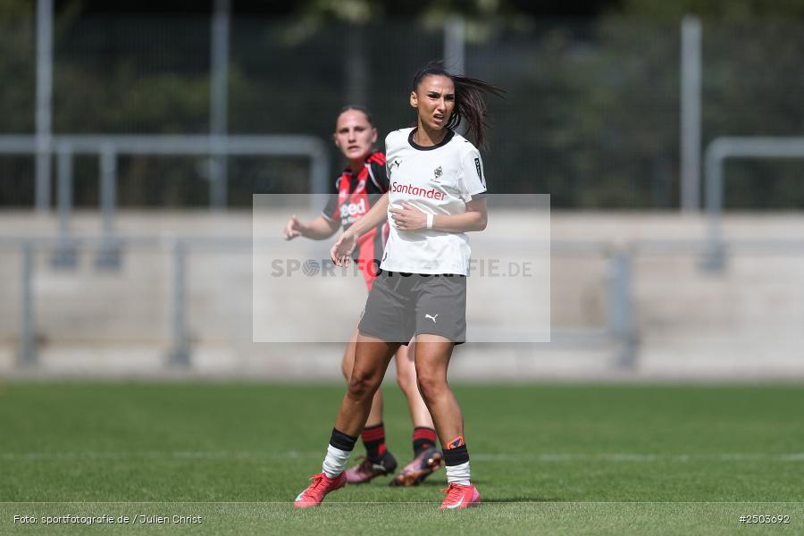 sport, action, Stadion am Brentanobad, SGE, Fussball, Frankfurt, Eintracht Frankfurt II, DFB, Borussia Mönchengladbach, BGM, 24.08.2025, 2. Frauen-Bundesliga - Bild-ID: 2503692