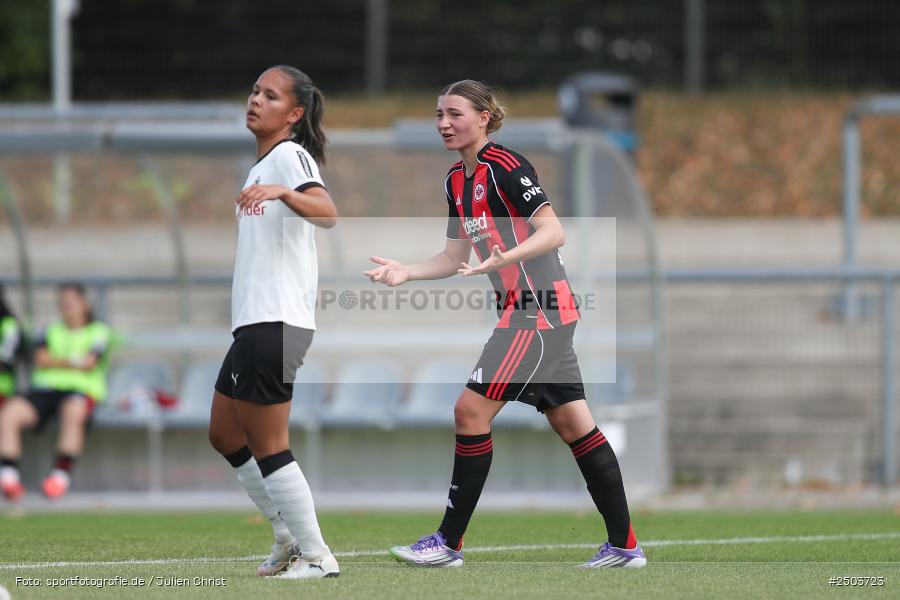 sport, action, Stadion am Brentanobad, SGE, Fussball, Frankfurt, Eintracht Frankfurt II, DFB, Borussia Mönchengladbach, BGM, 24.08.2025, 2. Frauen-Bundesliga - Bild-ID: 2503723 sport, action, Stadion am Brentanobad, SGE, Fussball, Frankfurt, Eintracht Frankfurt II, DFB, Borussia Mönchengladbach, BGM, 24.08.2025, 2. Frauen-Bundesliga - Bild-ID: 2503723