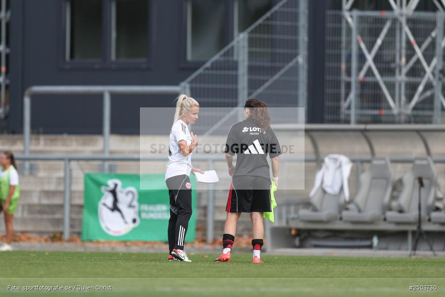 sport, action, Stadion am Brentanobad, SGE, Fussball, Frankfurt, Eintracht Frankfurt II, DFB, Borussia Mönchengladbach, BGM, 24.08.2025, 2. Frauen-Bundesliga - Bild-ID: 2503730