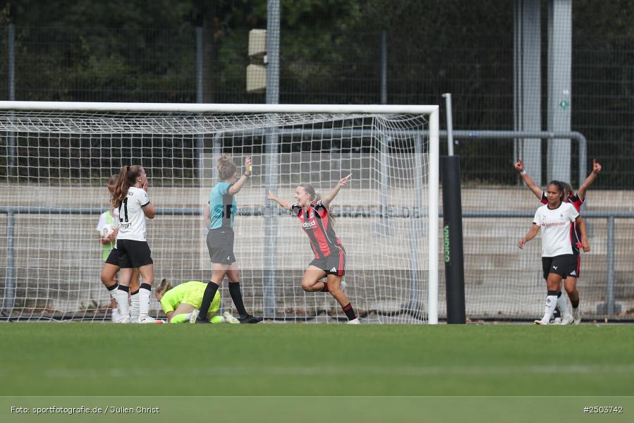 sport, action, Stadion am Brentanobad, SGE, Fussball, Frankfurt, Eintracht Frankfurt II, DFB, Borussia Mönchengladbach, BGM, 24.08.2025, 2. Frauen-Bundesliga - Bild-ID: 2503742 sport, action, Stadion am Brentanobad, SGE, Fussball, Frankfurt, Eintracht Frankfurt II, DFB, Borussia Mönchengladbach, BGM, 24.08.2025, 2. Frauen-Bundesliga - Bild-ID: 2503742