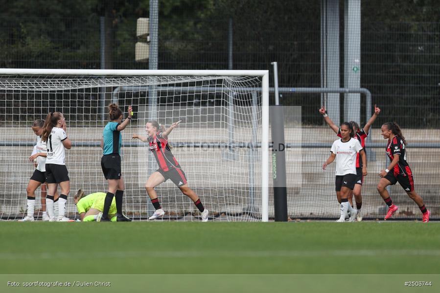 sport, action, Stadion am Brentanobad, SGE, Fussball, Frankfurt, Eintracht Frankfurt II, DFB, Borussia Mönchengladbach, BGM, 24.08.2025, 2. Frauen-Bundesliga - Bild-ID: 2503744 sport, action, Stadion am Brentanobad, SGE, Fussball, Frankfurt, Eintracht Frankfurt II, DFB, Borussia Mönchengladbach, BGM, 24.08.2025, 2. Frauen-Bundesliga - Bild-ID: 2503744