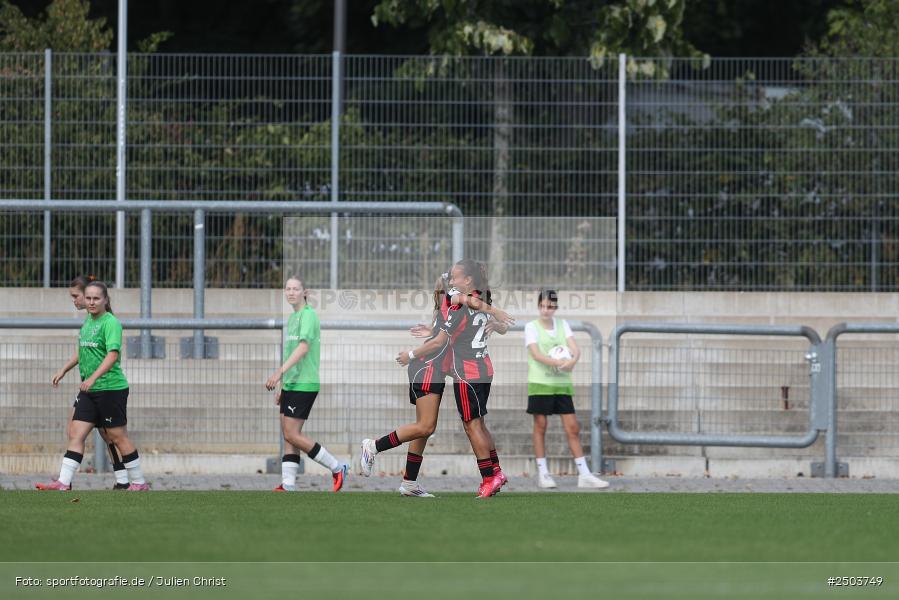 sport, action, Stadion am Brentanobad, SGE, Fussball, Frankfurt, Eintracht Frankfurt II, DFB, Borussia Mönchengladbach, BGM, 24.08.2025, 2. Frauen-Bundesliga - Bild-ID: 2503749