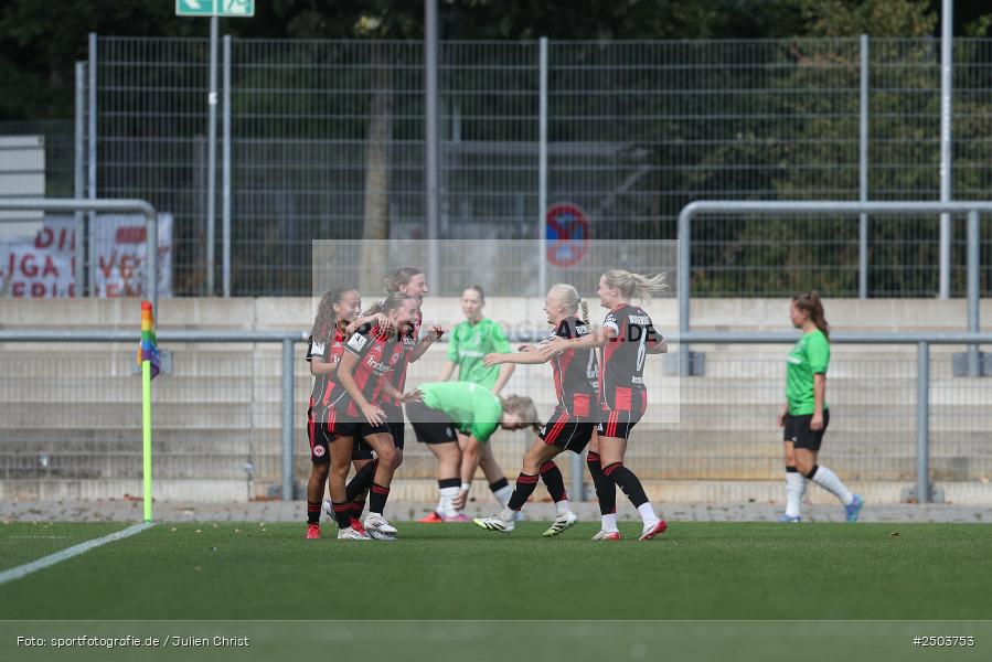 sport, action, Stadion am Brentanobad, SGE, Fussball, Frankfurt, Eintracht Frankfurt II, DFB, Borussia Mönchengladbach, BGM, 24.08.2025, 2. Frauen-Bundesliga - Bild-ID: 2503753 sport, action, Stadion am Brentanobad, SGE, Fussball, Frankfurt, Eintracht Frankfurt II, DFB, Borussia Mönchengladbach, BGM, 24.08.2025, 2. Frauen-Bundesliga - Bild-ID: 2503753