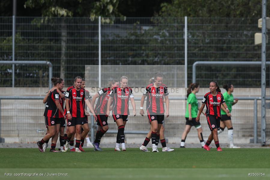 sport, action, Stadion am Brentanobad, SGE, Fussball, Frankfurt, Eintracht Frankfurt II, DFB, Borussia Mönchengladbach, BGM, 24.08.2025, 2. Frauen-Bundesliga - Bild-ID: 2503754