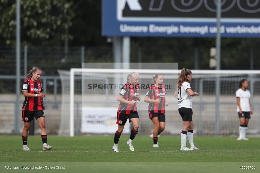 sport, action, Stadion am Brentanobad, SGE, Fussball, Frankfurt, Eintracht Frankfurt II, DFB, Borussia Mönchengladbach, BGM, 24.08.2025, 2. Frauen-Bundesliga - Bild-ID: 2503756