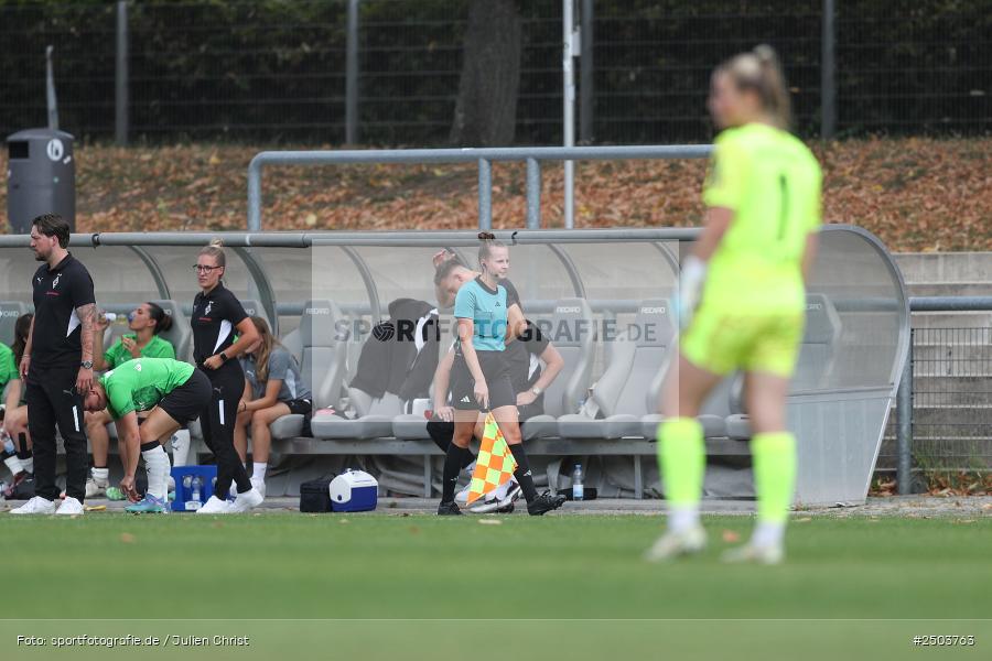 sport, action, Stadion am Brentanobad, SGE, Fussball, Frankfurt, Eintracht Frankfurt II, DFB, Borussia Mönchengladbach, BGM, 24.08.2025, 2. Frauen-Bundesliga - Bild-ID: 2503763