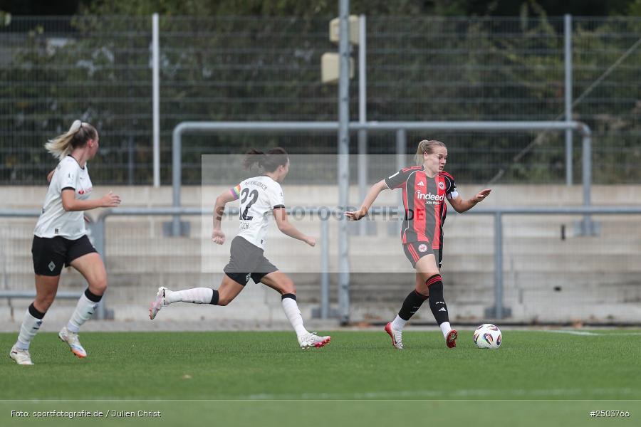 sport, action, Stadion am Brentanobad, SGE, Fussball, Frankfurt, Eintracht Frankfurt II, DFB, Borussia Mönchengladbach, BGM, 24.08.2025, 2. Frauen-Bundesliga - Bild-ID: 2503766