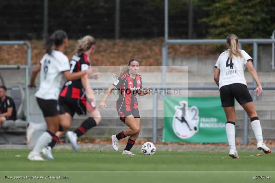 sport, action, Stadion am Brentanobad, SGE, Fussball, Frankfurt, Eintracht Frankfurt II, DFB, Borussia Mönchengladbach, BGM, 24.08.2025, 2. Frauen-Bundesliga - Bild-ID: 2503768 sport, action, Stadion am Brentanobad, SGE, Fussball, Frankfurt, Eintracht Frankfurt II, DFB, Borussia Mönchengladbach, BGM, 24.08.2025, 2. Frauen-Bundesliga - Bild-ID: 2503768