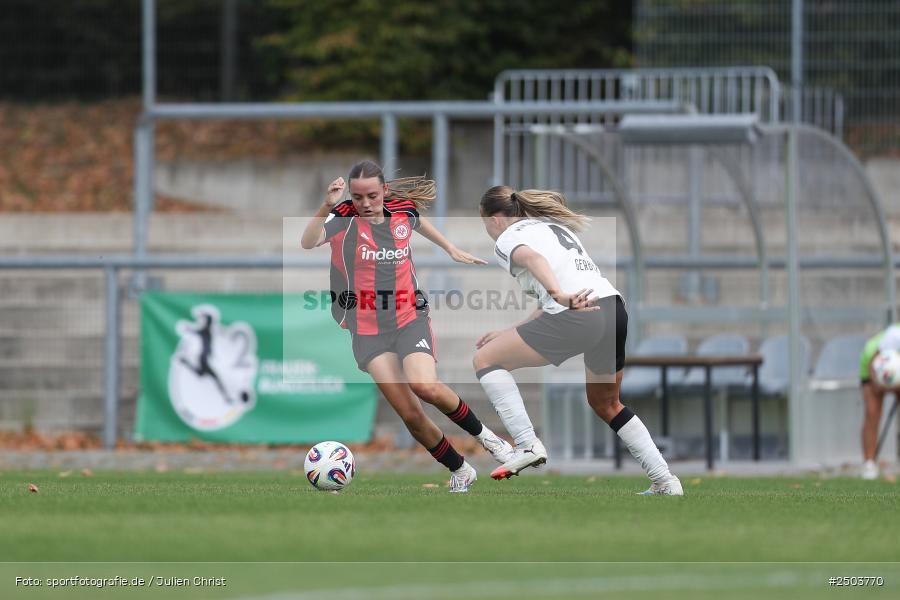 sport, action, Stadion am Brentanobad, SGE, Fussball, Frankfurt, Eintracht Frankfurt II, DFB, Borussia Mönchengladbach, BGM, 24.08.2025, 2. Frauen-Bundesliga - Bild-ID: 2503770 sport, action, Stadion am Brentanobad, SGE, Fussball, Frankfurt, Eintracht Frankfurt II, DFB, Borussia Mönchengladbach, BGM, 24.08.2025, 2. Frauen-Bundesliga - Bild-ID: 2503770