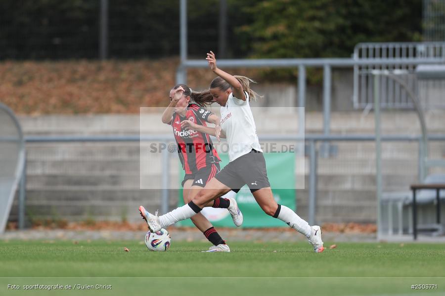 sport, action, Stadion am Brentanobad, SGE, Fussball, Frankfurt, Eintracht Frankfurt II, DFB, Borussia Mönchengladbach, BGM, 24.08.2025, 2. Frauen-Bundesliga - Bild-ID: 2503771
