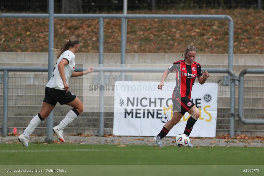 sport, action, Stadion am Brentanobad, SGE, Fussball, Frankfurt, Eintracht Frankfurt II, DFB, Borussia Mönchengladbach, BGM, 24.08.2025, 2. Frauen-Bundesliga - Bild-ID: 2503773