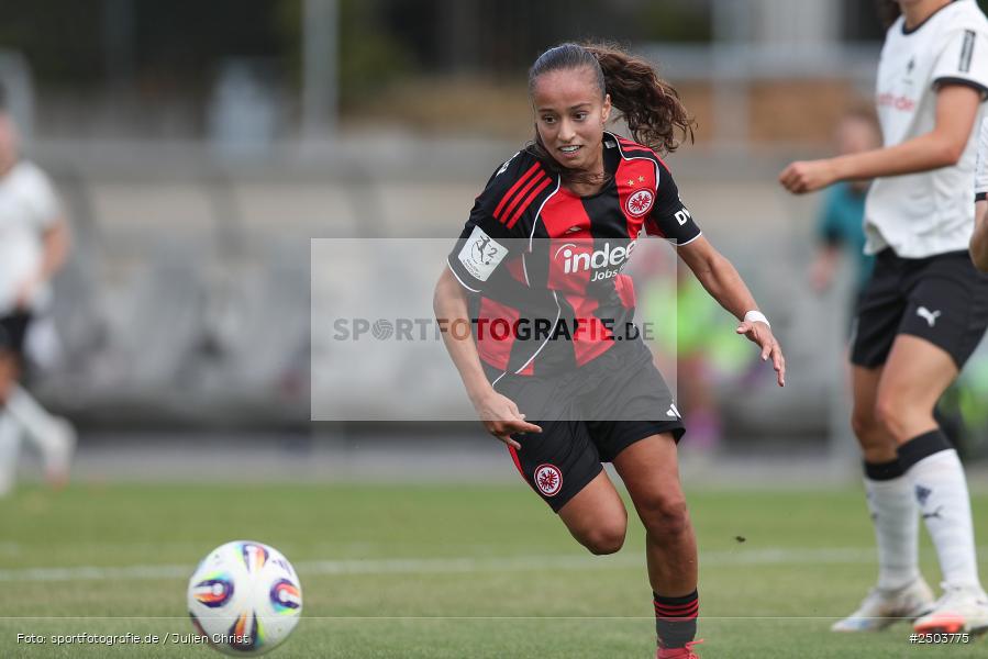 sport, action, Stadion am Brentanobad, SGE, Fussball, Frankfurt, Eintracht Frankfurt II, DFB, Borussia Mönchengladbach, BGM, 24.08.2025, 2. Frauen-Bundesliga - Bild-ID: 2503775 sport, action, Stadion am Brentanobad, SGE, Fussball, Frankfurt, Eintracht Frankfurt II, DFB, Borussia Mönchengladbach, BGM, 24.08.2025, 2. Frauen-Bundesliga - Bild-ID: 2503775