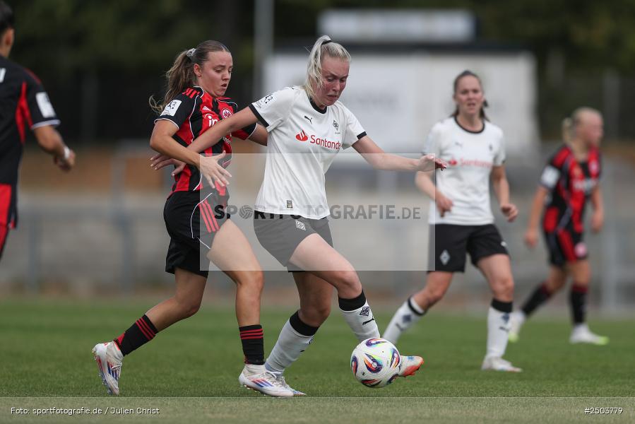 sport, action, Stadion am Brentanobad, SGE, Fussball, Frankfurt, Eintracht Frankfurt II, DFB, Borussia Mönchengladbach, BGM, 24.08.2025, 2. Frauen-Bundesliga - Bild-ID: 2503779