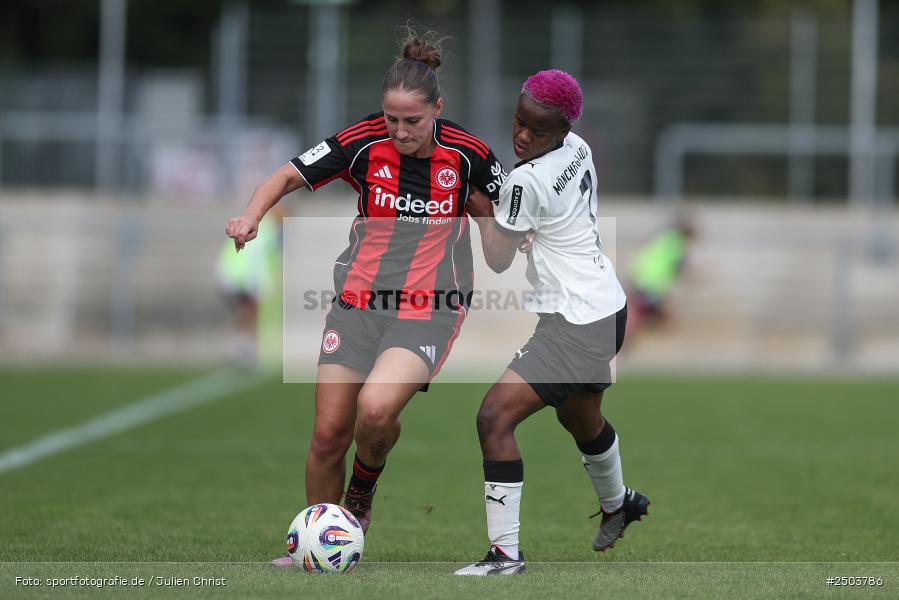 sport, action, Stadion am Brentanobad, SGE, Fussball, Frankfurt, Eintracht Frankfurt II, DFB, Borussia Mönchengladbach, BGM, 24.08.2025, 2. Frauen-Bundesliga - Bild-ID: 2503786 sport, action, Stadion am Brentanobad, SGE, Fussball, Frankfurt, Eintracht Frankfurt II, DFB, Borussia Mönchengladbach, BGM, 24.08.2025, 2. Frauen-Bundesliga - Bild-ID: 2503786