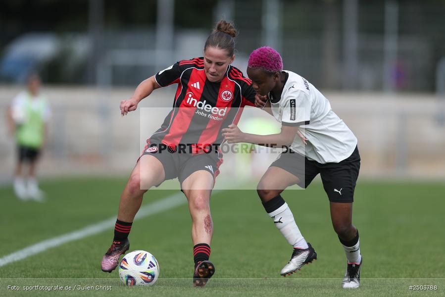 sport, action, Stadion am Brentanobad, SGE, Fussball, Frankfurt, Eintracht Frankfurt II, DFB, Borussia Mönchengladbach, BGM, 24.08.2025, 2. Frauen-Bundesliga - Bild-ID: 2503788 sport, action, Stadion am Brentanobad, SGE, Fussball, Frankfurt, Eintracht Frankfurt II, DFB, Borussia Mönchengladbach, BGM, 24.08.2025, 2. Frauen-Bundesliga - Bild-ID: 2503788