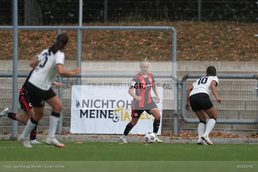 sport, action, Stadion am Brentanobad, SGE, Fussball, Frankfurt, Eintracht Frankfurt II, DFB, Borussia Mönchengladbach, BGM, 24.08.2025, 2. Frauen-Bundesliga - Bild-ID: 2503795