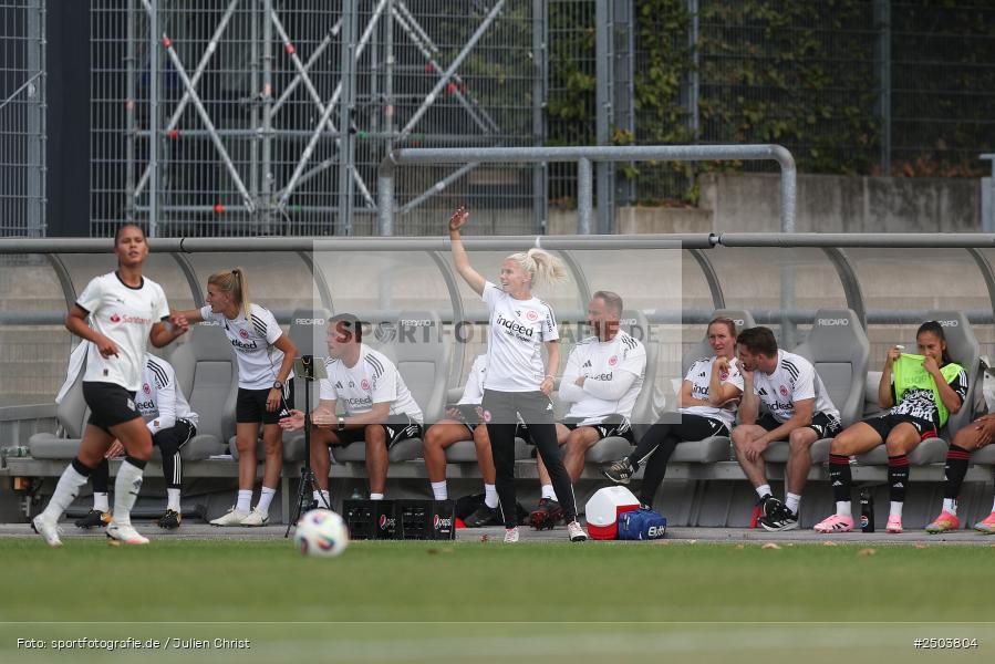 sport, action, Stadion am Brentanobad, SGE, Fussball, Frankfurt, Eintracht Frankfurt II, DFB, Borussia Mönchengladbach, BGM, 24.08.2025, 2. Frauen-Bundesliga - Bild-ID: 2503804