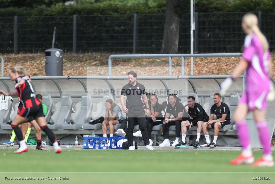 sport, action, Stadion am Brentanobad, SGE, Fussball, Frankfurt, Eintracht Frankfurt II, DFB, Borussia Mönchengladbach, BGM, 24.08.2025, 2. Frauen-Bundesliga - Bild-ID: 2503820