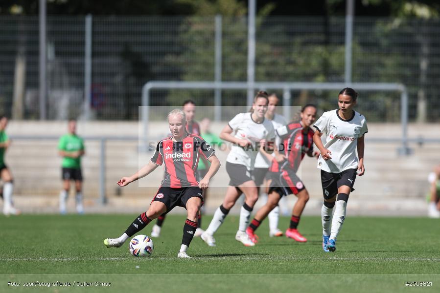 sport, action, Stadion am Brentanobad, SGE, Fussball, Frankfurt, Eintracht Frankfurt II, DFB, Borussia Mönchengladbach, BGM, 24.08.2025, 2. Frauen-Bundesliga - Bild-ID: 2503821 sport, action, Stadion am Brentanobad, SGE, Fussball, Frankfurt, Eintracht Frankfurt II, DFB, Borussia Mönchengladbach, BGM, 24.08.2025, 2. Frauen-Bundesliga - Bild-ID: 2503821