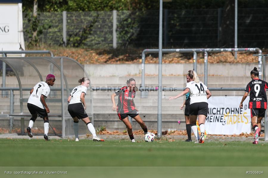 sport, action, Stadion am Brentanobad, SGE, Fussball, Frankfurt, Eintracht Frankfurt II, DFB, Borussia Mönchengladbach, BGM, 24.08.2025, 2. Frauen-Bundesliga - Bild-ID: 2503824 sport, action, Stadion am Brentanobad, SGE, Fussball, Frankfurt, Eintracht Frankfurt II, DFB, Borussia Mönchengladbach, BGM, 24.08.2025, 2. Frauen-Bundesliga - Bild-ID: 2503824
