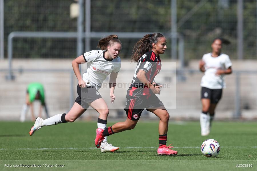 sport, action, Stadion am Brentanobad, SGE, Fussball, Frankfurt, Eintracht Frankfurt II, DFB, Borussia Mönchengladbach, BGM, 24.08.2025, 2. Frauen-Bundesliga - Bild-ID: 2503830 sport, action, Stadion am Brentanobad, SGE, Fussball, Frankfurt, Eintracht Frankfurt II, DFB, Borussia Mönchengladbach, BGM, 24.08.2025, 2. Frauen-Bundesliga - Bild-ID: 2503830